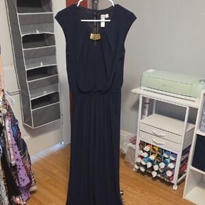 Echo Navy Maxi Dress